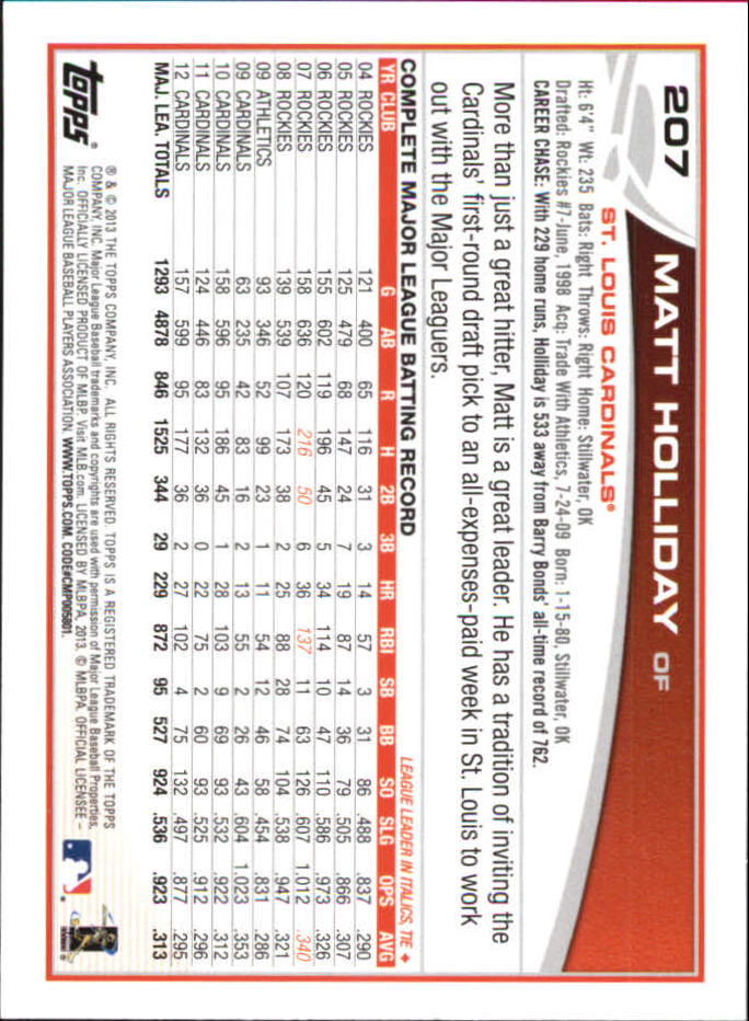 B6474- 2013 Topps Mini Baseball Card #s 1-251 -You Pick- 15+ FREE US SHIP - Picture 411 of 499