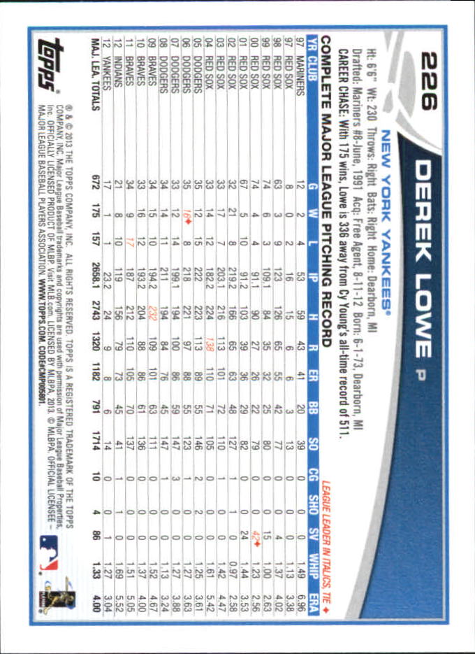 B6474- 2013 Topps Mini Baseball Card #s 1-251 -You Pick- 15+ FREE US SHIP - Picture 449 of 499