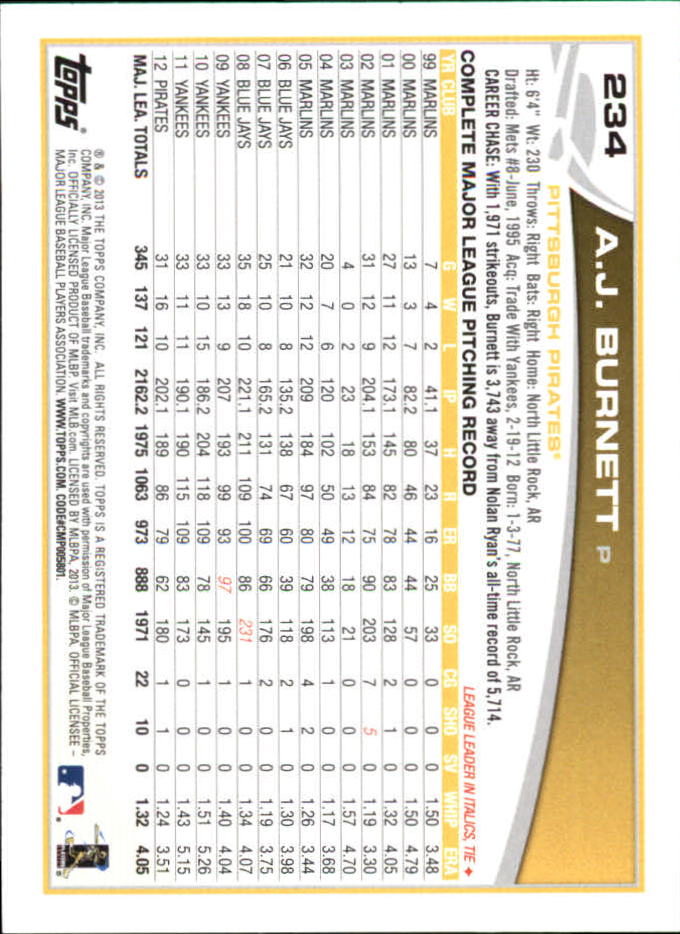 B6474- 2013 Topps Mini Baseball Card #s 1-251 -You Pick- 15+ FREE US SHIP - Picture 465 of 499