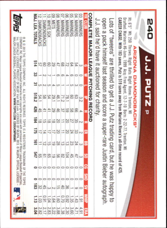 B6474- 2013 Topps Mini Baseball Card #s 1-251 -You Pick- 15+ FREE US SHIP - Picture 477 of 499