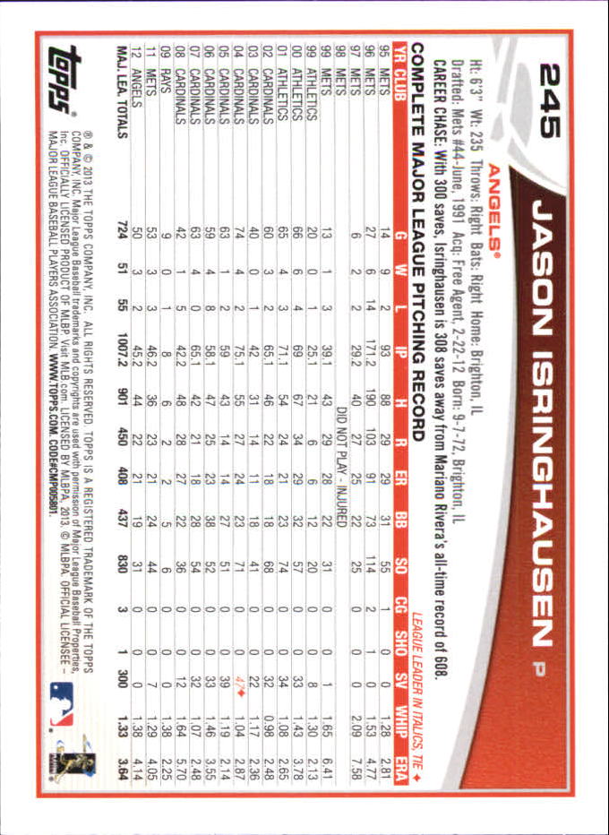 B6474- 2013 Topps Mini Baseball Card #s 1-251 -You Pick- 15+ FREE US SHIP - Picture 487 of 499