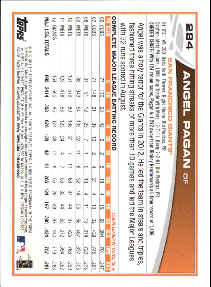 B6474- 2013 Topps Mini Baseball Card #s 252-500 -You Pick- 15+ FREE US SHIP - Picture 67 of 485