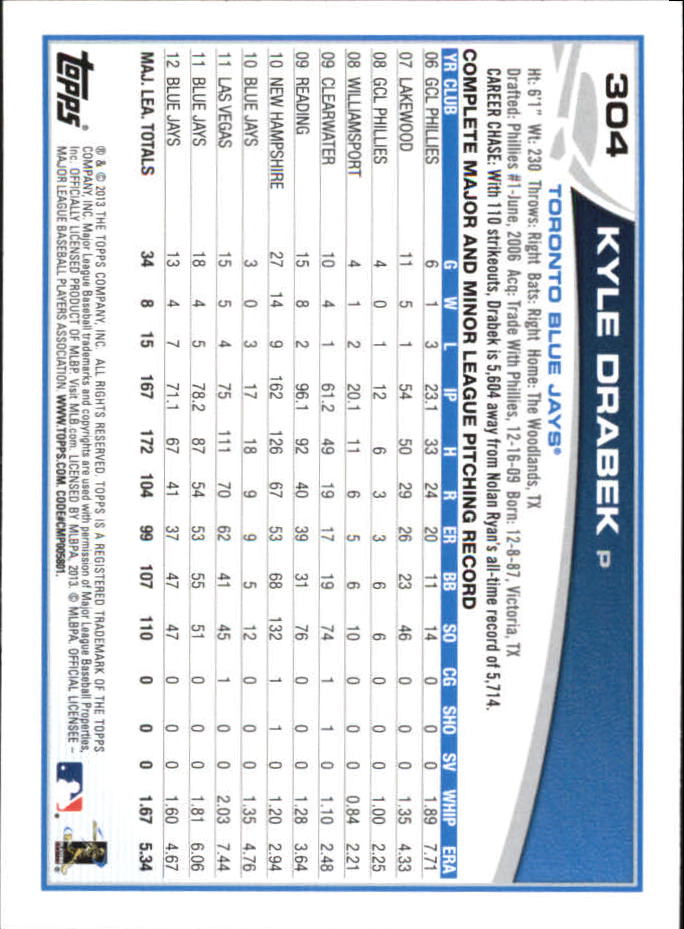 B6474- 2013 Topps Mini Baseball Card #s 252-500 -You Pick- 15+ FREE US SHIP - Picture 107 of 485