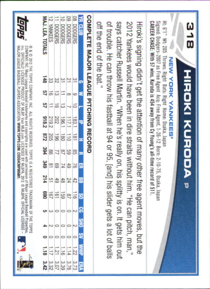 B6474- 2013 Topps Mini Baseball Card #s 252-500 -You Pick- 15+ FREE US SHIP - Picture 133 of 485