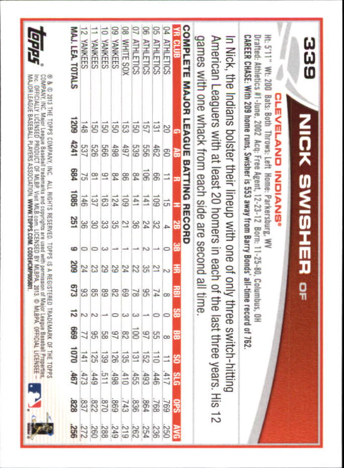 B6474- 2013 Topps Mini Baseball Card #s 252-500 -You Pick- 15+ FREE US SHIP - Picture 175 of 485