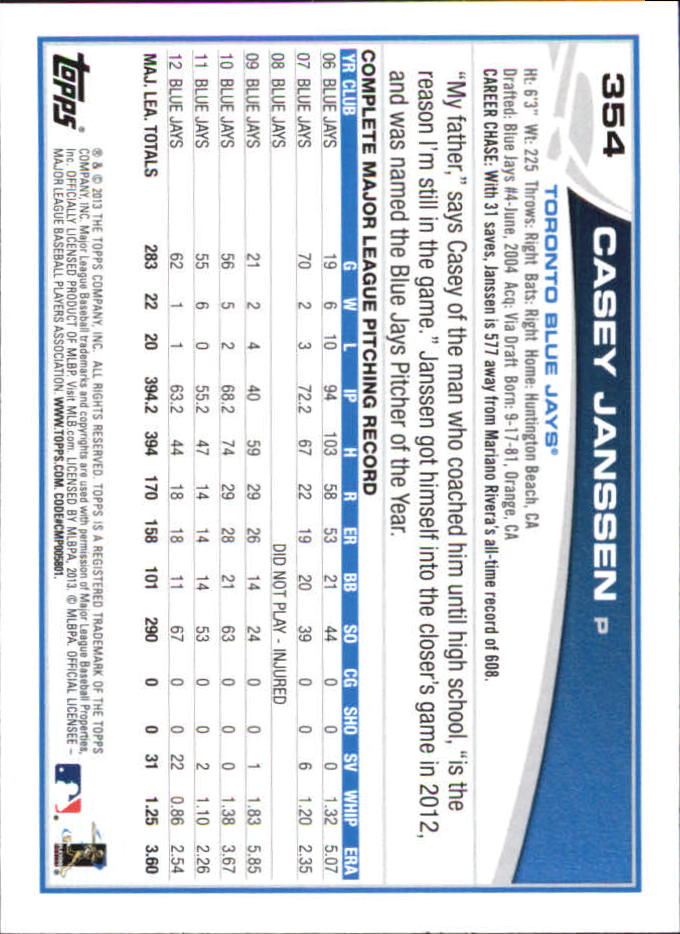 B6474- 2013 Topps Mini Baseball Card #s 252-500 -You Pick- 15+ FREE US SHIP - Picture 205 of 485