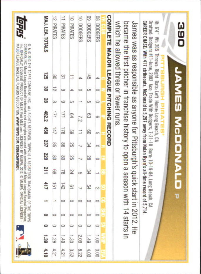 B6474- 2013 Topps Mini Baseball Card #s 252-500 -You Pick- 15+ FREE US SHIP - Picture 271 of 485