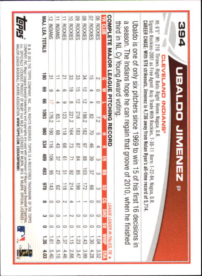 B6474- 2013 Topps Mini Baseball Card #s 252-500 -You Pick- 15+ FREE US SHIP - Picture 279 of 485