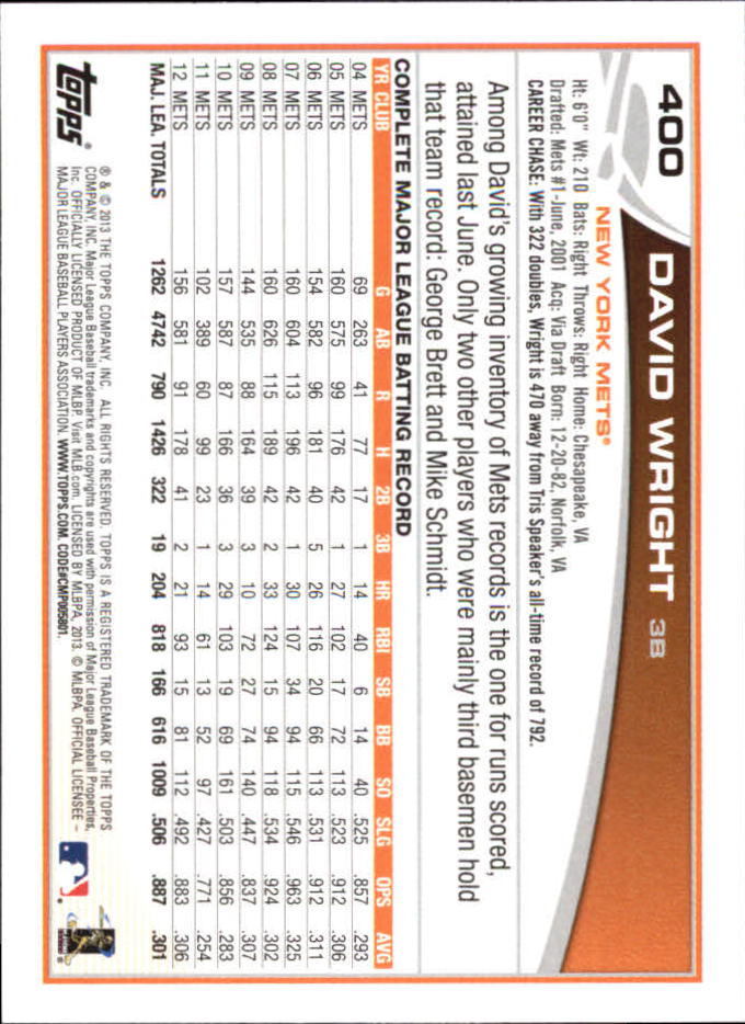 B6474- 2013 Topps Mini Baseball Card #s 252-500 -You Pick- 15+ FREE US SHIP - Picture 291 of 485