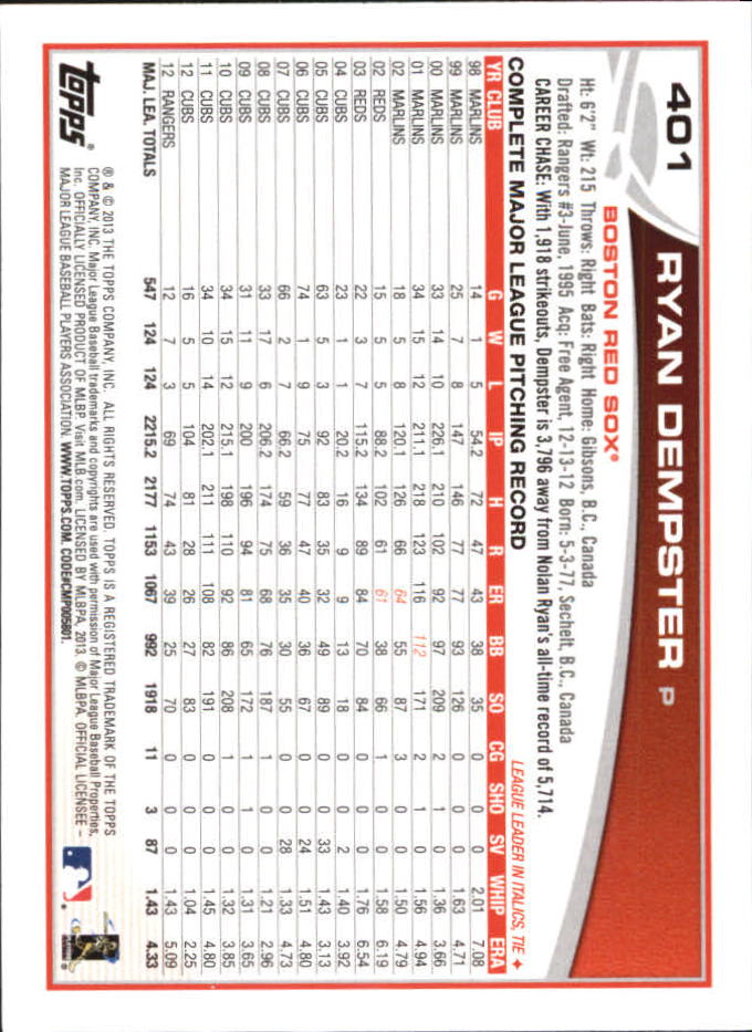 B6474- 2013 Topps Mini Baseball Card #s 252-500 -You Pick- 15+ FREE US SHIP - Picture 293 of 485