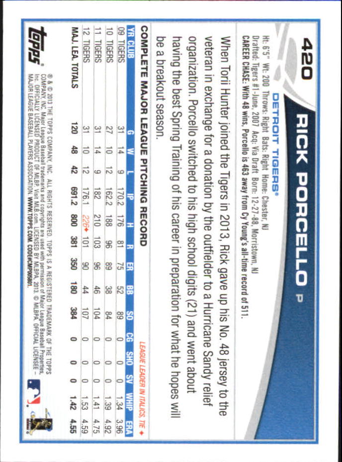 B6474- 2013 Topps Mini Baseball Card #s 252-500 -You Pick- 15+ FREE US SHIP - Picture 329 of 485