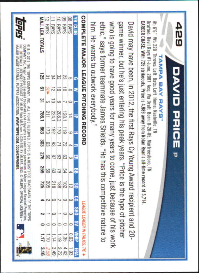 B6474- 2013 Topps Mini Baseball Card #s 252-500 -You Pick- 15+ FREE US SHIP - Picture 347 of 485