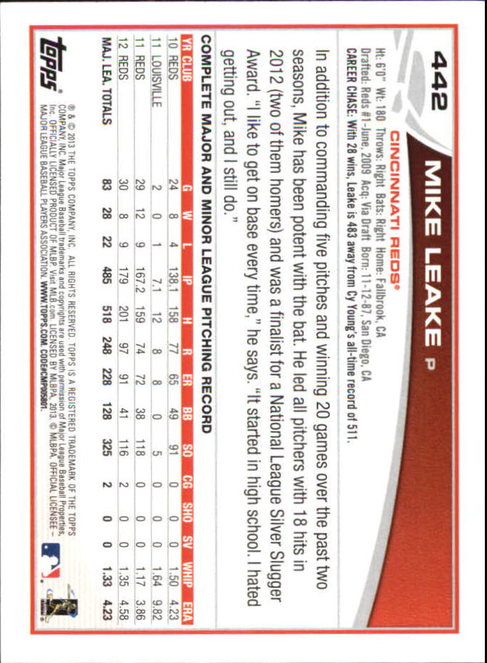 B6474- 2013 Topps Mini Baseball Card #s 252-500 -You Pick- 15+ FREE US SHIP - Picture 373 of 485