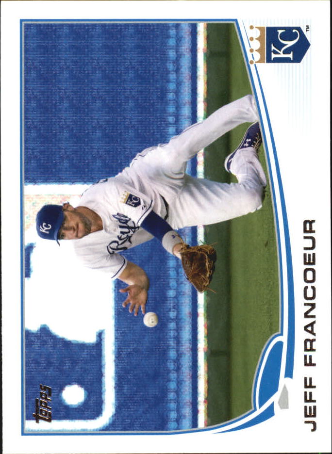 JEFF FRANCOEUR RC 2002 Bowman Draft Chrome 23 Baseball Card 