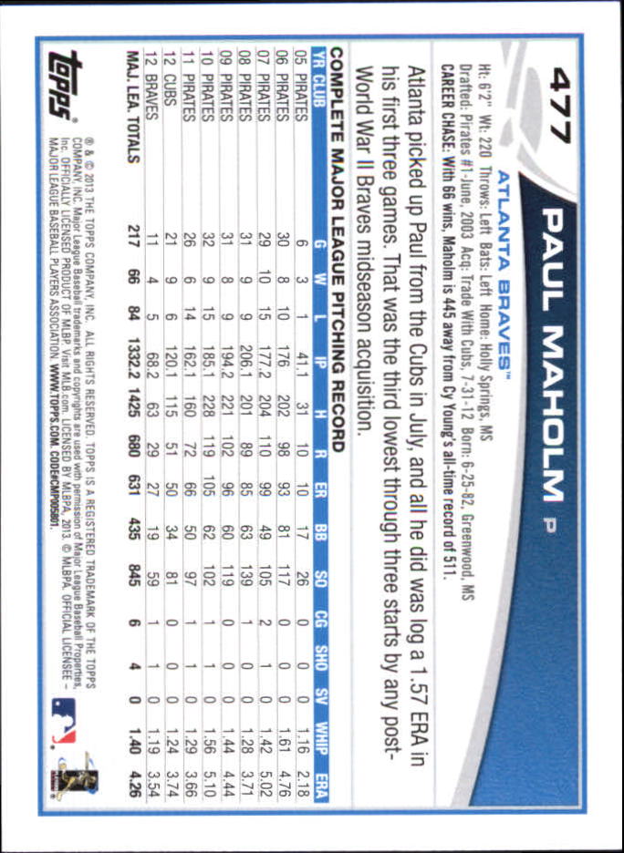 B6474- 2013 Topps Mini Baseball Card #s 252-500 -You Pick- 15+ FREE US SHIP - Picture 437 of 485