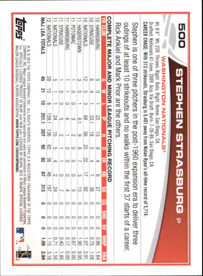 B6474- 2013 Topps Mini Baseball Card #s 252-500 -You Pick- 15+ FREE US SHIP - Picture 483 of 485