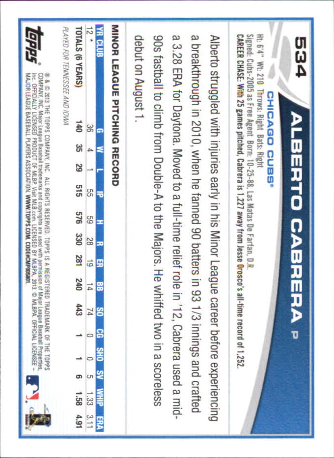 B6474- 2013 Topps Mini Baseball Card #s 502-660 -You Pick- 15+ FREE US SHIP - Picture 63 of 309