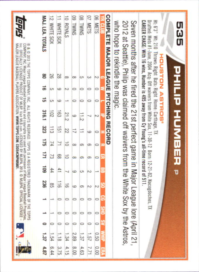 B6474- 2013 Topps Mini Baseball Card #s 502-660 -You Pick- 15+ FREE US SHIP - Picture 65 of 309