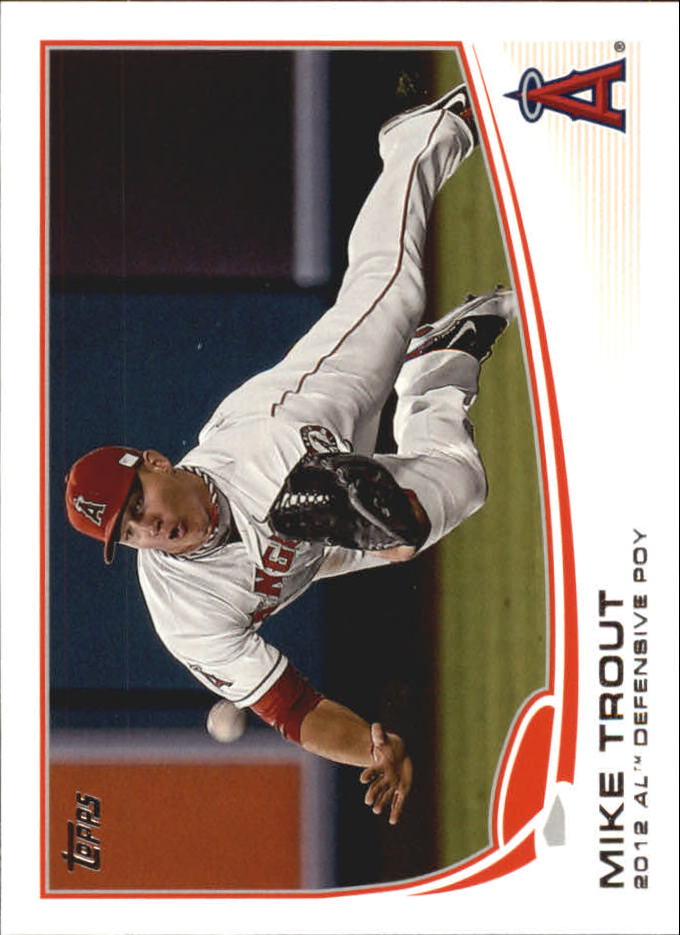 2013 Topps Mini #536 Mike Trout