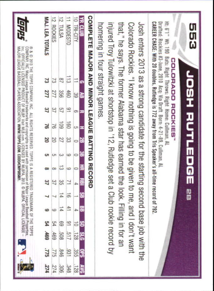 B6474- 2013 Topps Mini Baseball Card #s 502-660 -You Pick- 15+ FREE US SHIP - Picture 101 of 309