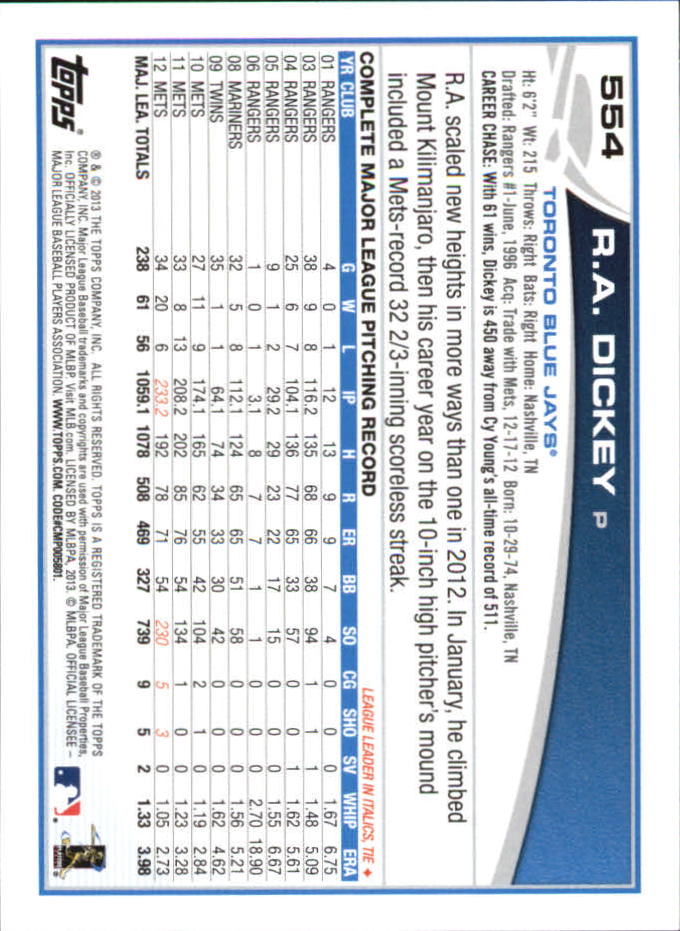 B6474- 2013 Topps Mini Baseball Card #s 502-660 -You Pick- 15+ FREE US SHIP - Picture 103 of 309