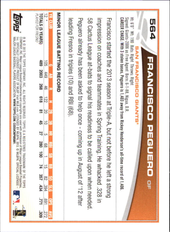 B6474- 2013 Topps Mini Baseball Card #s 502-660 -You Pick- 15+ FREE US SHIP - Picture 123 of 309