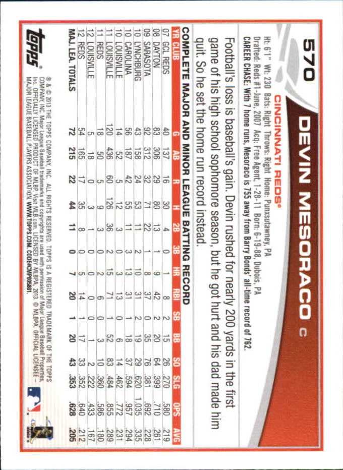 B6474- 2013 Topps Mini Baseball Card #s 502-660 -You Pick- 15+ FREE US SHIP - Picture 133 of 309