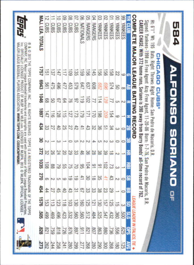 B6474- 2013 Topps Mini Baseball Card #s 502-660 -You Pick- 15+ FREE US SHIP - Picture 161 of 309