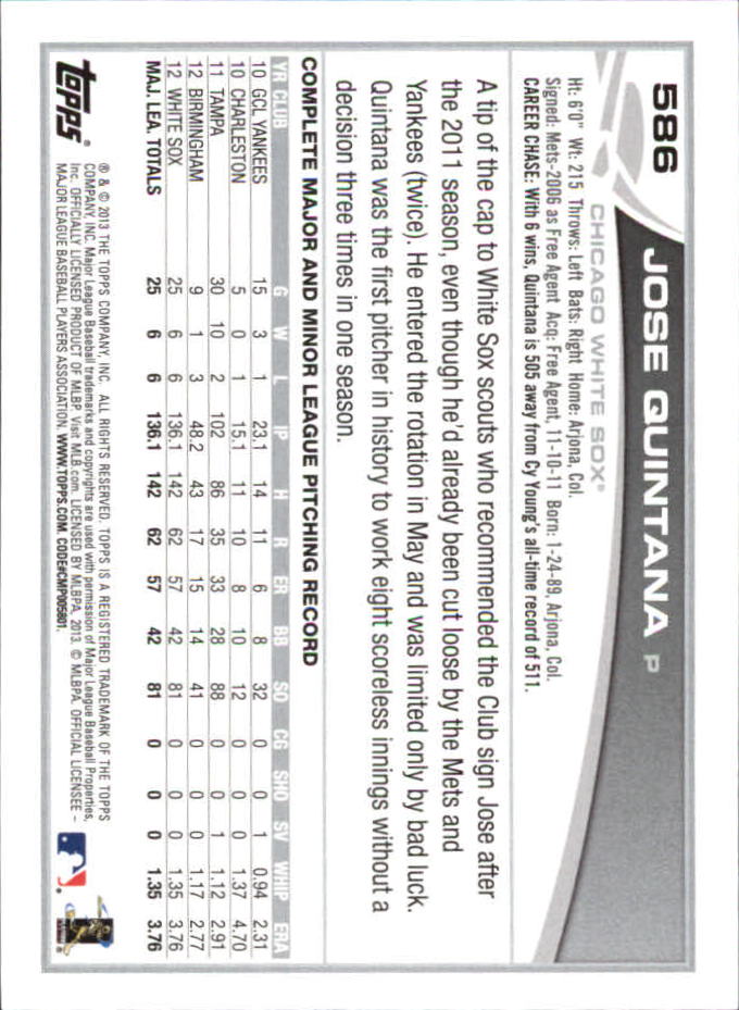 B6474- 2013 Topps Mini Baseball Card #s 502-660 -You Pick- 15+ FREE US SHIP - Picture 165 of 309