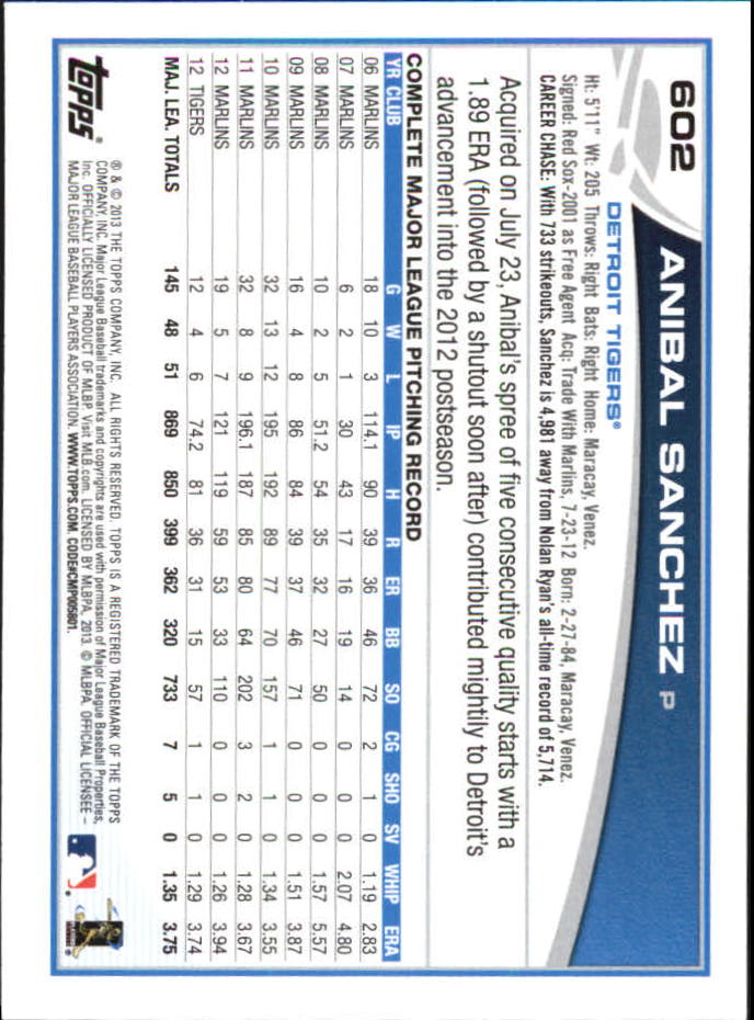 B6474- 2013 Topps Mini Baseball Card #s 502-660 -You Pick- 15+ FREE US SHIP - Picture 195 of 309