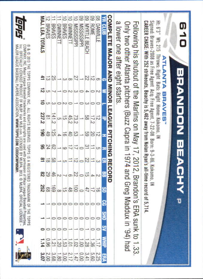 B6474- 2013 Topps Mini Baseball Card #s 502-660 -You Pick- 15+ FREE US SHIP - Picture 211 of 309
