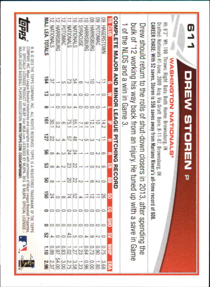 B6474- 2013 Topps Mini Baseball Card #s 502-660 -You Pick- 15+ FREE US SHIP - Picture 213 of 309