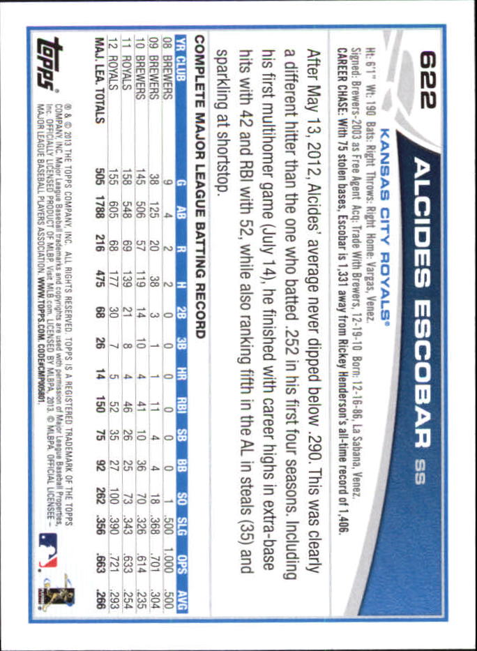 B6474- 2013 Topps Mini Baseball Card #s 502-660 -You Pick- 15+ FREE US SHIP - Picture 235 of 309