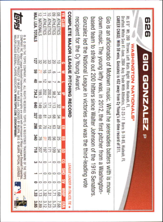 B6474- 2013 Topps Mini Baseball Card #s 502-660 -You Pick- 15+ FREE US SHIP - Picture 242 of 309
