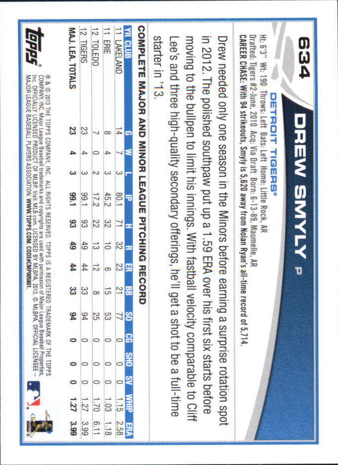 B6474- 2013 Topps Mini Baseball Card #s 502-660 -You Pick- 15+ FREE US SHIP - Picture 258 of 309