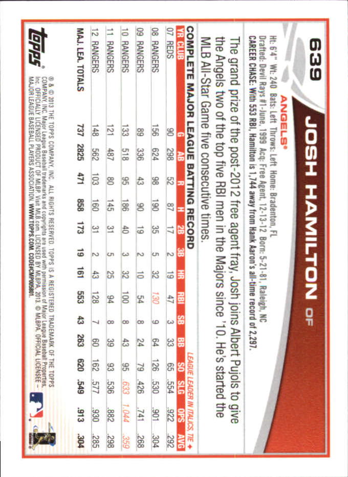 B6474- 2013 Topps Mini Baseball Card #s 502-660 -You Pick- 15+ FREE US SHIP - Picture 268 of 309