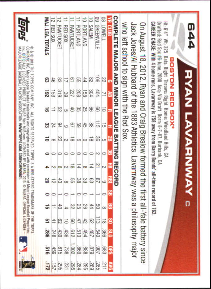 B6474- 2013 Topps Mini Baseball Card #s 502-660 -You Pick- 15+ FREE US SHIP - Picture 277 of 309