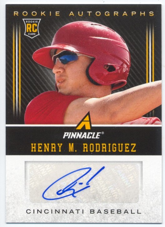 2013 Pinnacle Rookie Autographs #HR Henry Rodriguez