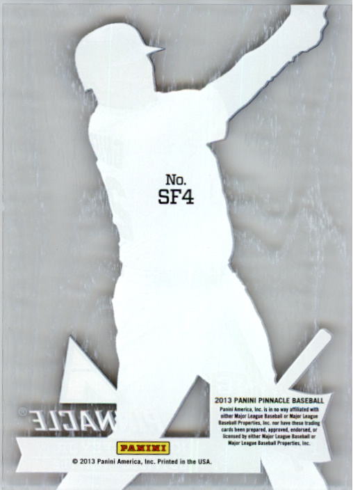 2013 Pinnacle Swing for the Fences #4 Ken Griffey Jr. back image
