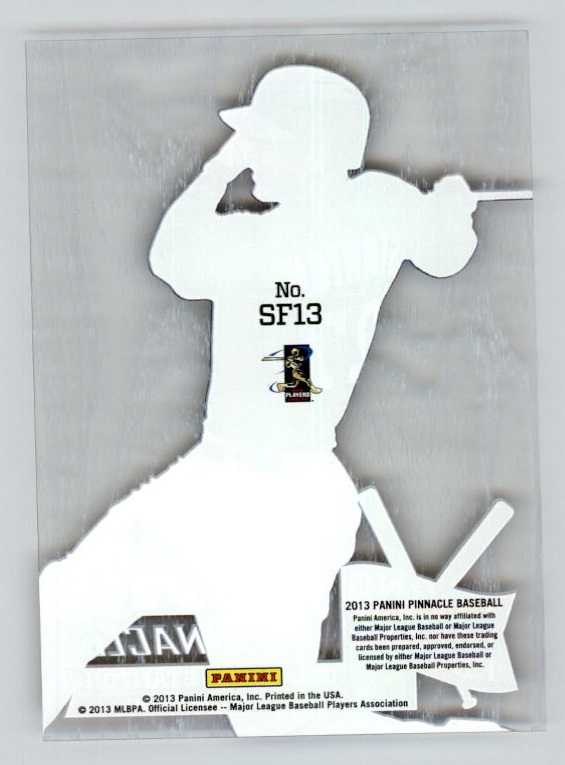 2013 Pinnacle Swing for the Fences #13 Giancarlo Stanton back image