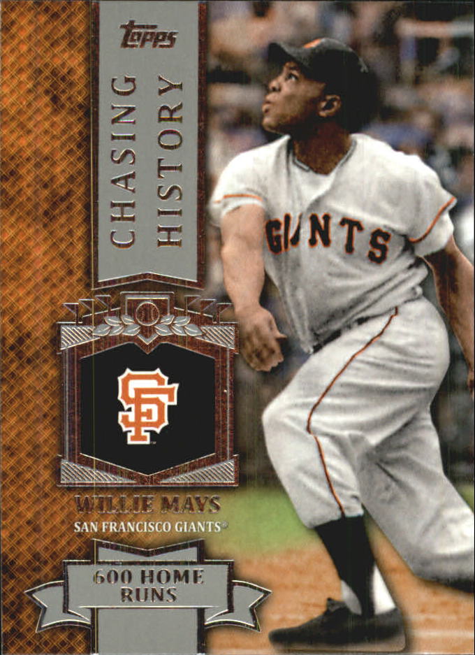 2013 Topps Mini Chasing History #MCH17 Willie Mays