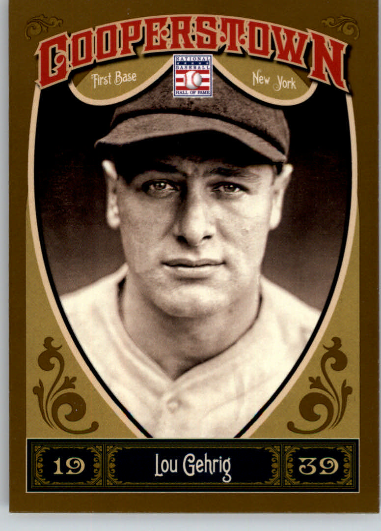2013 Panini Cooperstown #1 Lou Gehrig