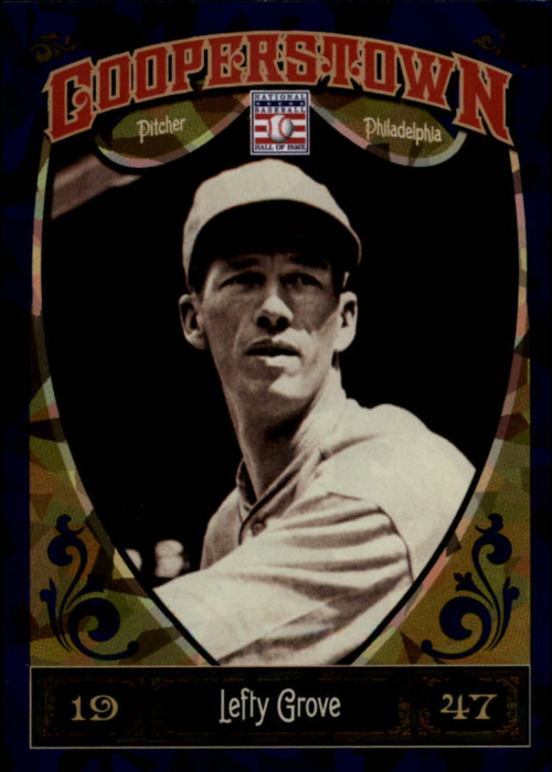 2013 Panini Cooperstown Blue Crystal #25 Lefty Grove