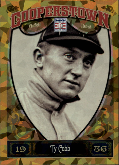 2013 Panini Cooperstown Gold Crystal #5 Ty Cobb