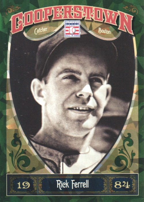 2013 Panini Cooperstown Green Crystal #48 Rick Ferrell