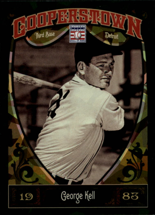 2013 Panini Cooperstown Green Crystal #54 George Kell