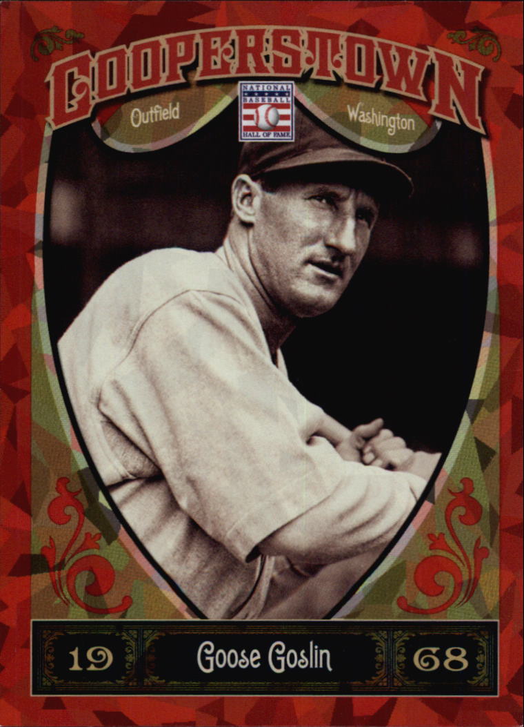 2013 Panini Cooperstown Red Crystal #24 Goose Goslin