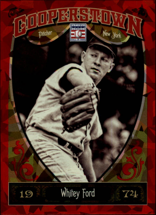2013 Panini Cooperstown Red Crystal #60 Whitey Ford