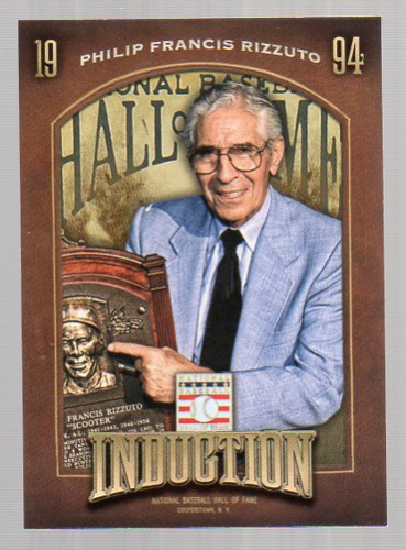 2013 Panini Cooperstown Induction #4 Phil Rizzuto