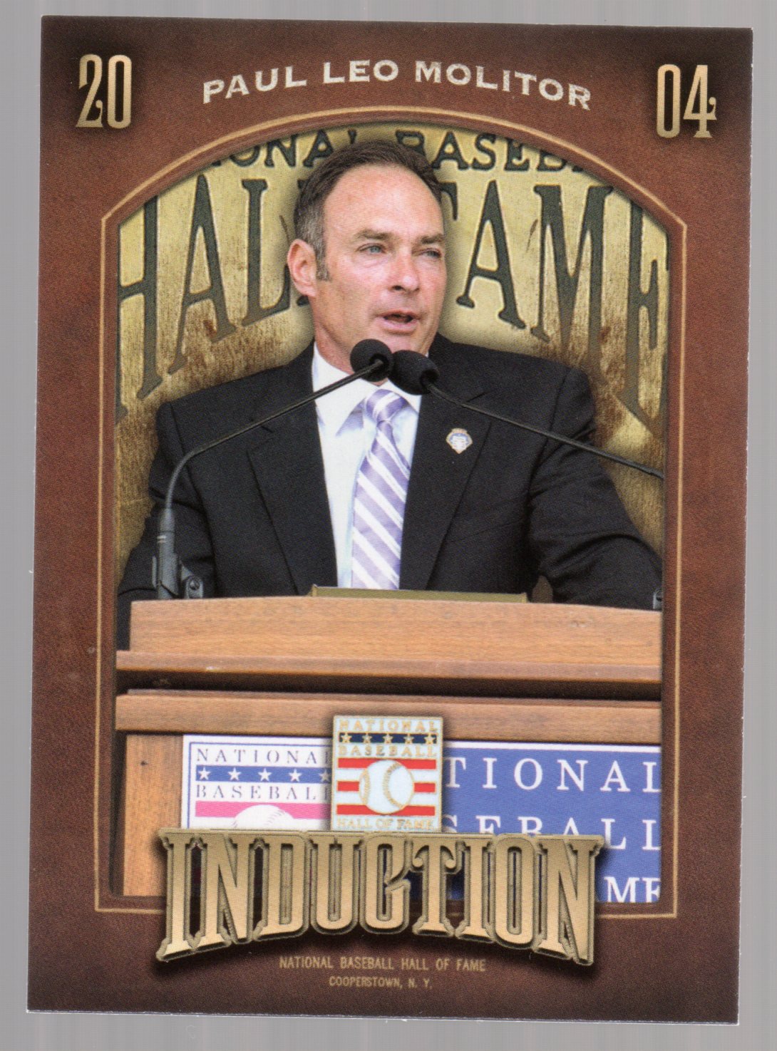 2013 Panini Cooperstown Induction #15 Paul Molitor